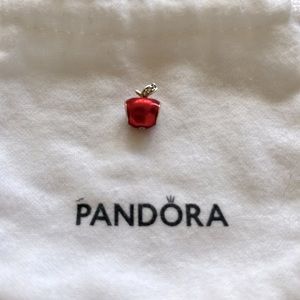 Pandora X Disney snow whites red apple charm